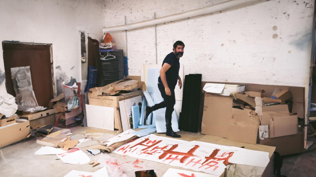 Carlos Pardo Ros, durante el trabajo para &#039;H&#039;.