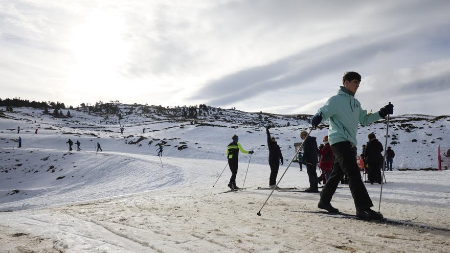 Día de nieve en Belagua