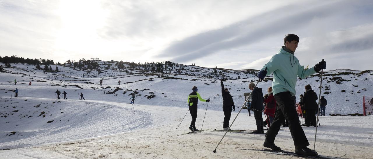 Día de nieve en Belagua
