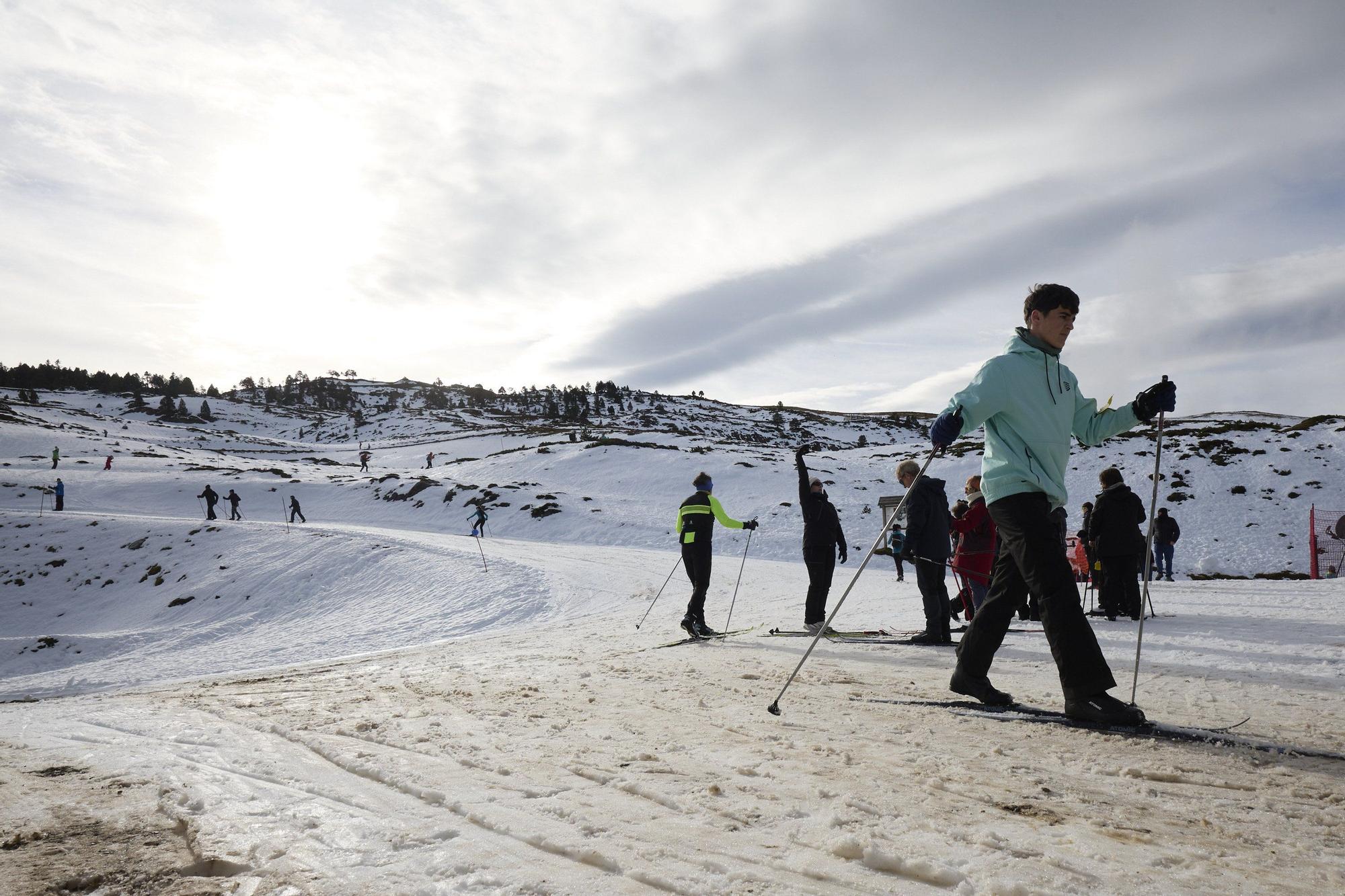 Día de nieve en Belagua