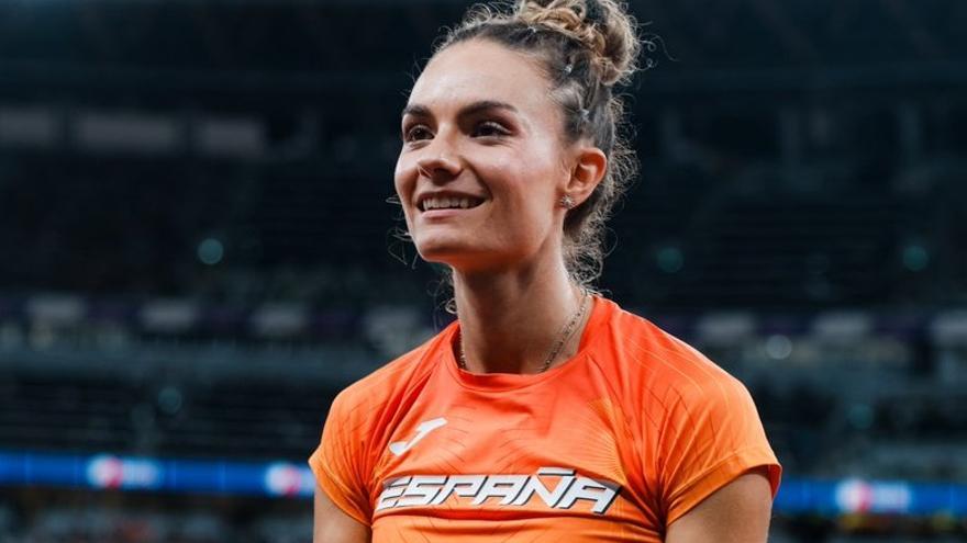Irati Mitxelena, fuera de la final de salto de longitud