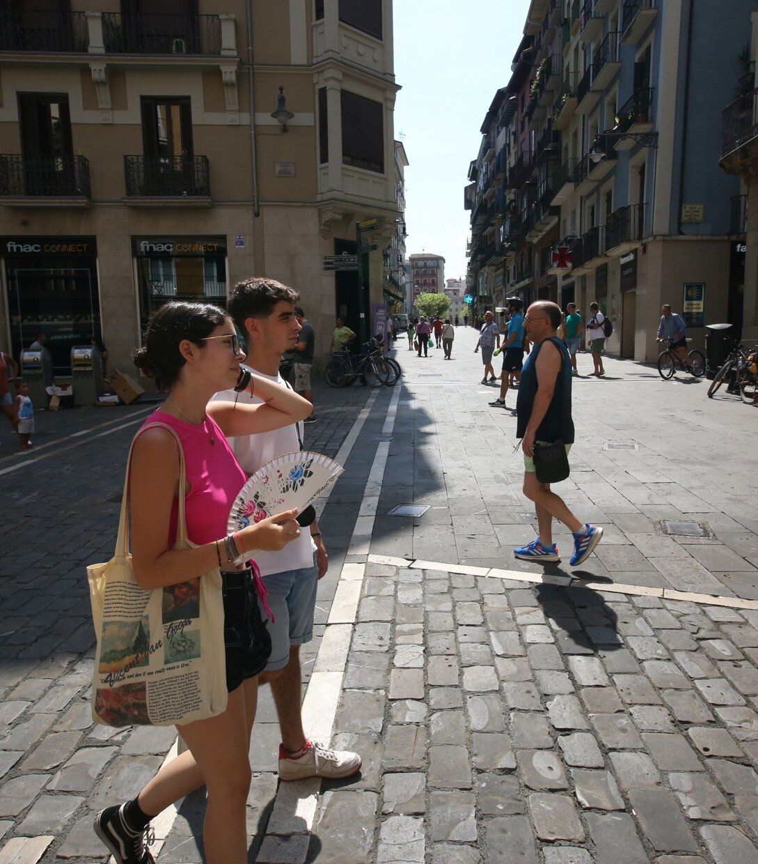 Ola de calor en Navarra: Pamplona se achicharra