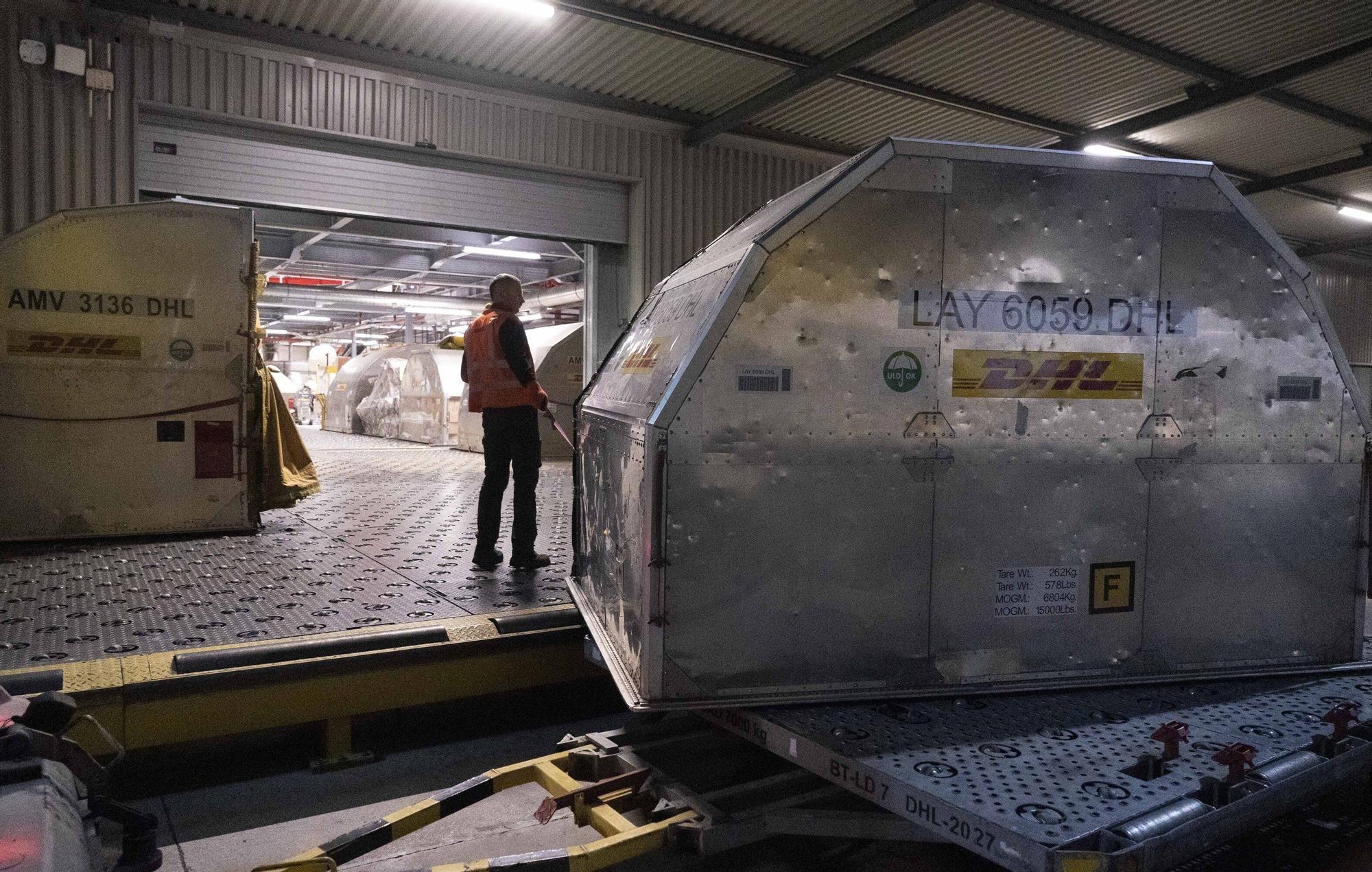 Reportaje sobre la actividad de DHL en Foronda