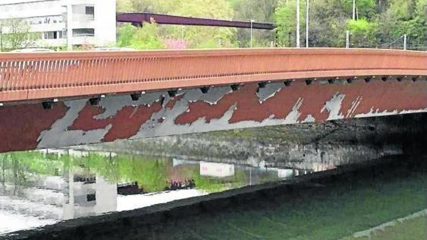 Reparar el puente de Mundaiz costará 200.000 euros