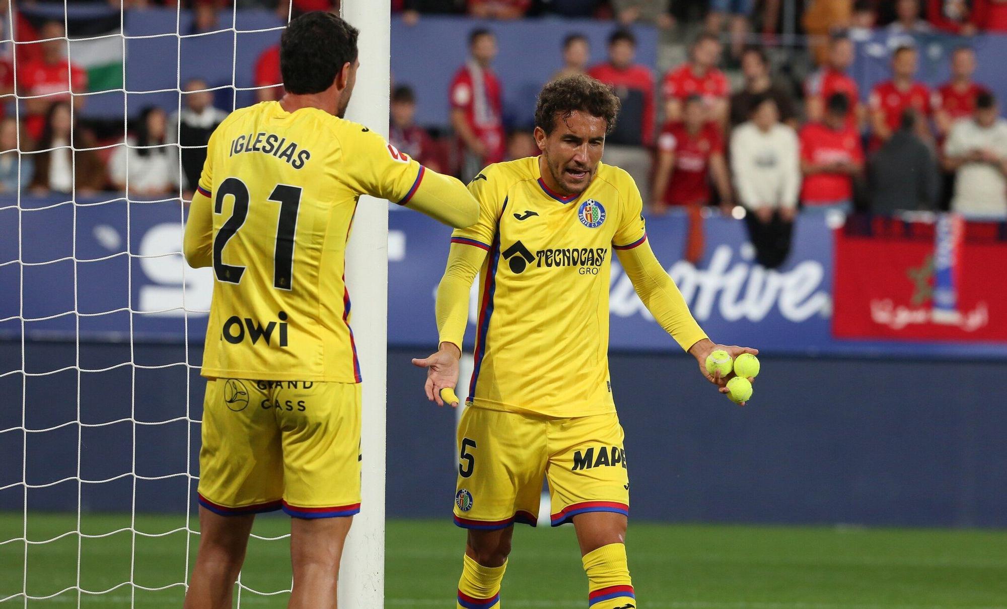 Fotos del Osasuna-Getafe en El Sadar