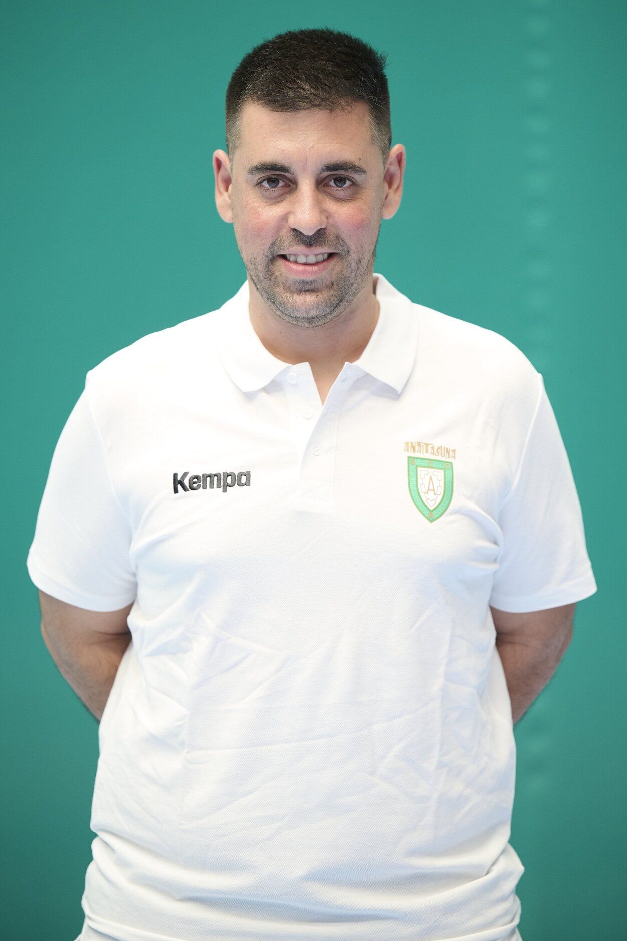 Fotos de la presentación de los equipos de Anaitasuna de balonmano