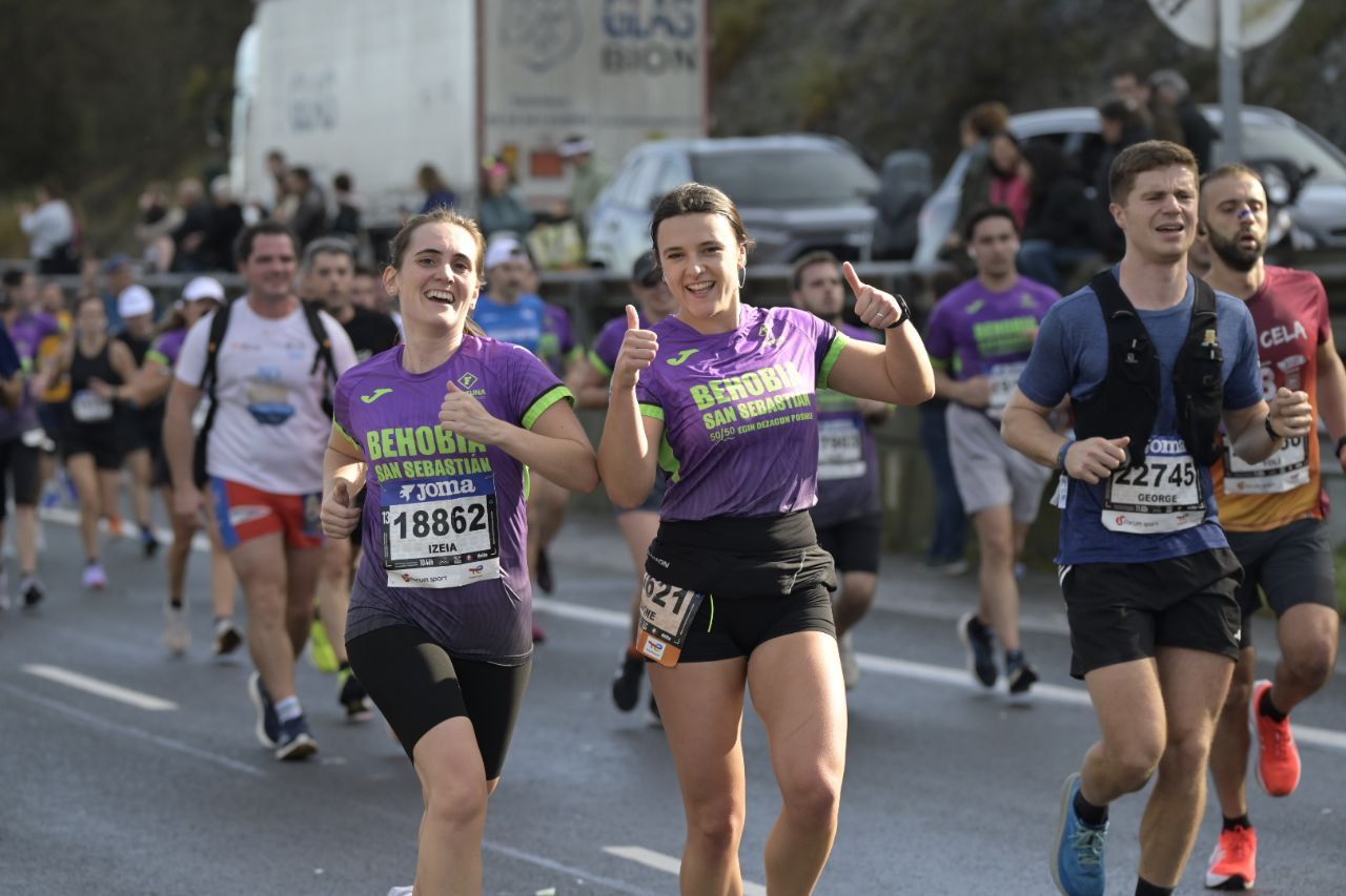 La Behobia, a su paso por Gaintxurizketa