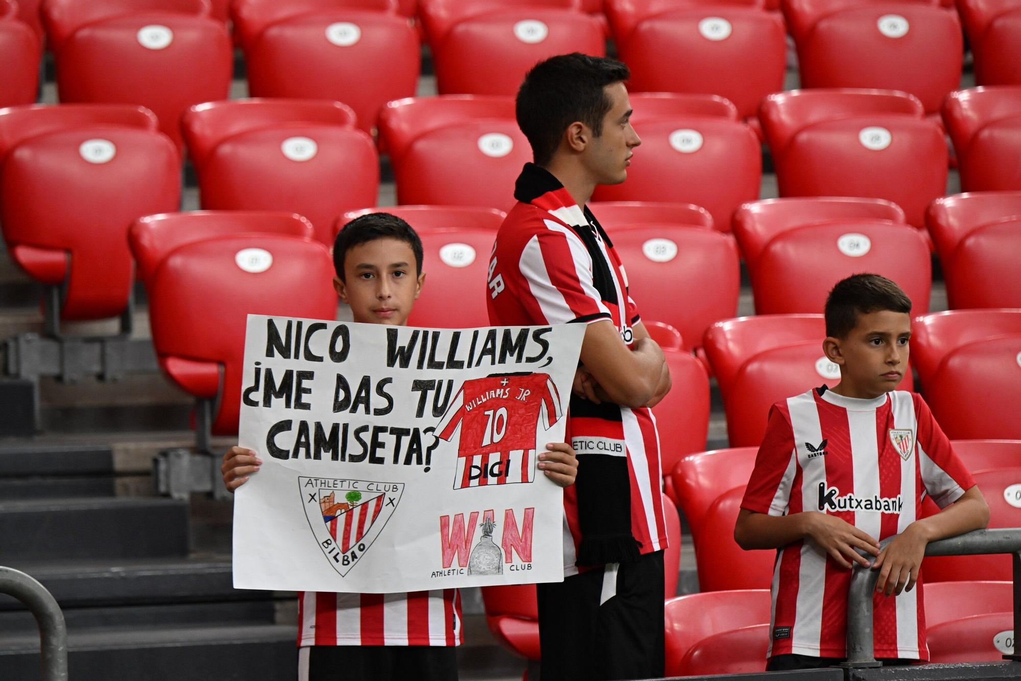 En imágenes: ¿Has estado en San Mamés viendo el Athletic-Sevilla? Búscate en nuestra galería
