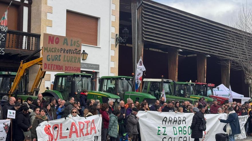 "Más patatas y menos placas": Valdegovía contra los proyectos solares de Solaria