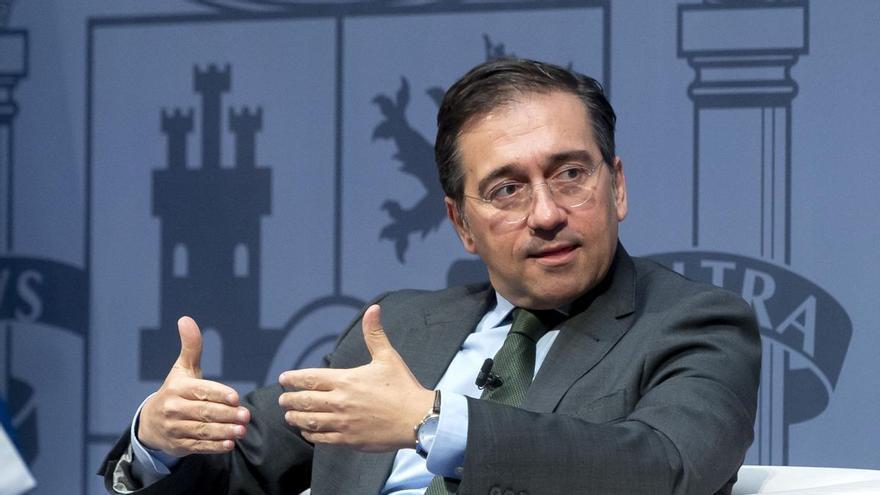 Albares dice que hablará con Delcy e insiste en que la solución en Venezuela no puede imponerse por la fuerza