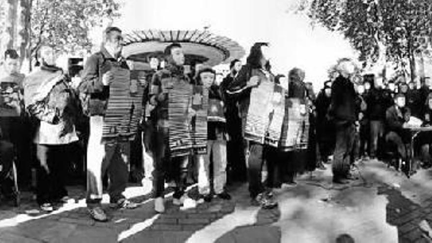 Una concentración reivindica la dignidad de las personas sin hogar