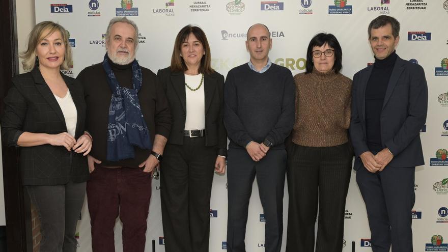 En imágenes: Encuentro DEIA Bizkaia Agro en Bizkaiko Nekazaritza Eskola de Derio