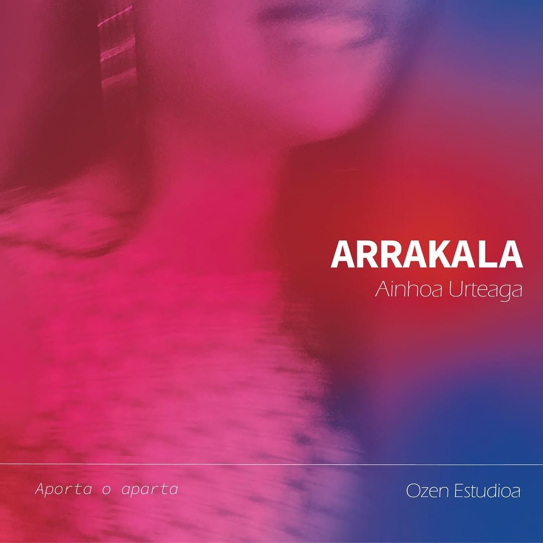 Portada del disco &#039;Arrakala&#039; de la zumaiarra Ainhoa Urteaga.