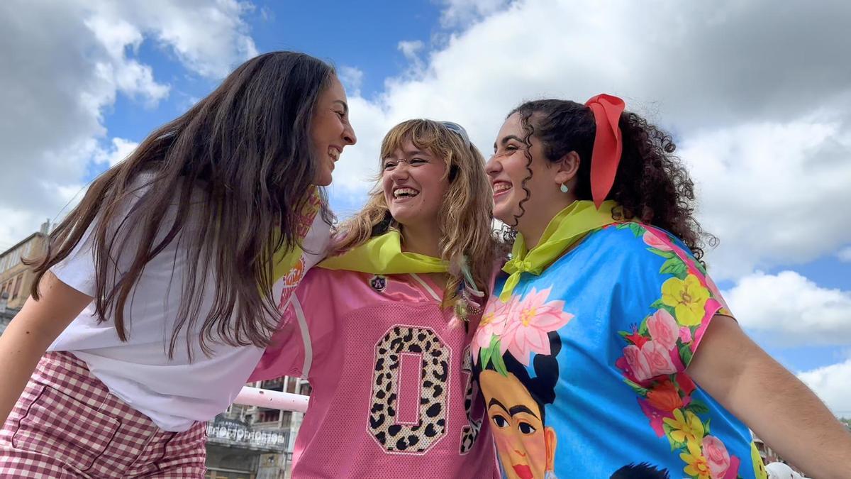 Sara Mirones, Lova Lois  y Aida García