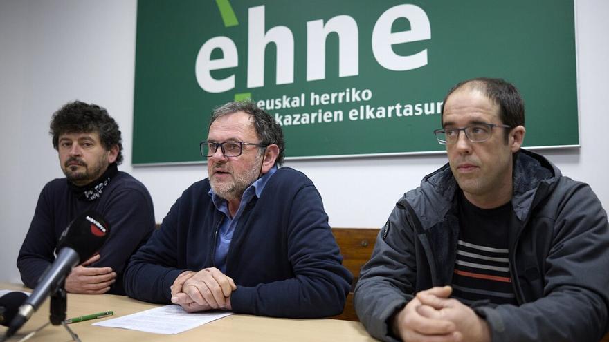 EHNE reivindica su trabajo sindical de cuatro décadas tras las tractoradas