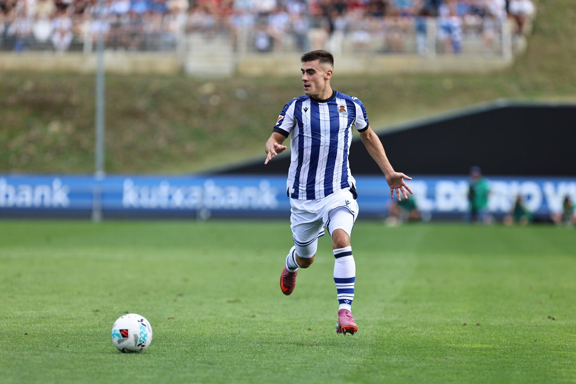 Real Sociedad-Osasuna: Zubieta disfruta del amistoso