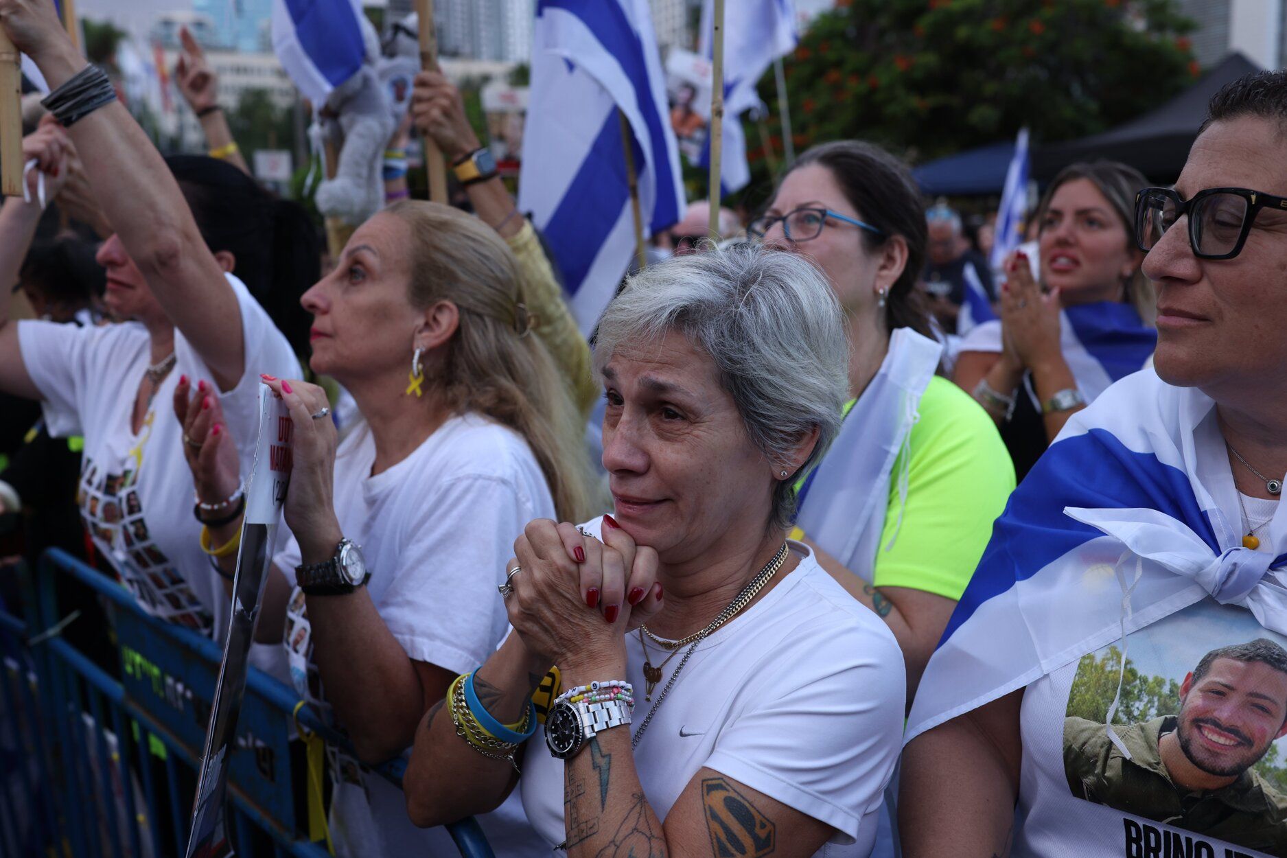 Tel Aviv se despierta expectante ante la liberación de los rehenes en Gaza