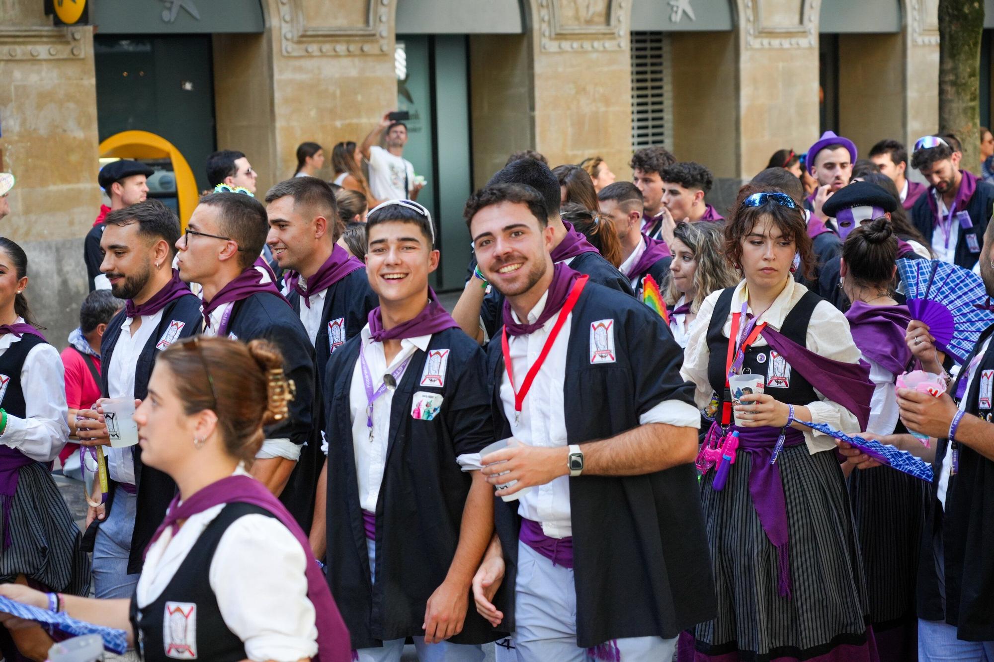 En imágenes: Blusas y neskas veteranos celebran su día grande en La Blanca