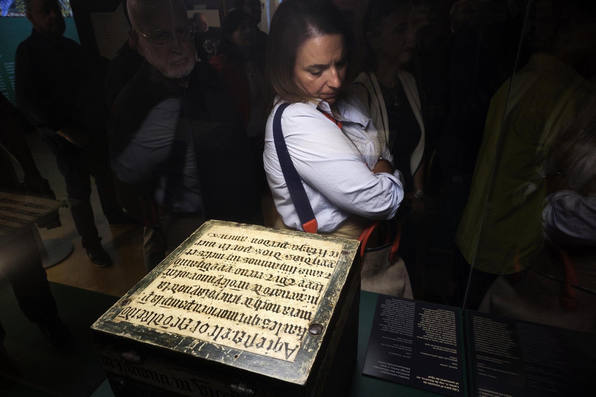 Presentación de la exposición 'Carlos III de Navarra, el rey del buen gobierno (1387-1425)'