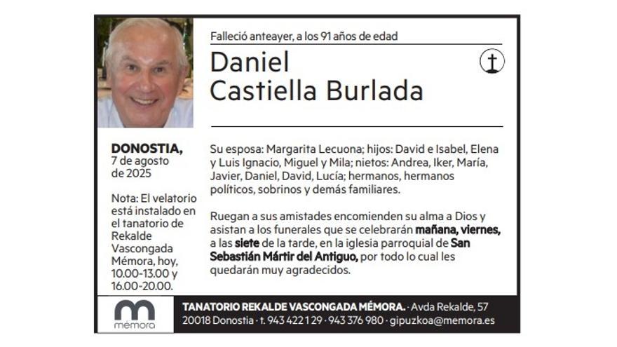 Daniel Castiella Burlada