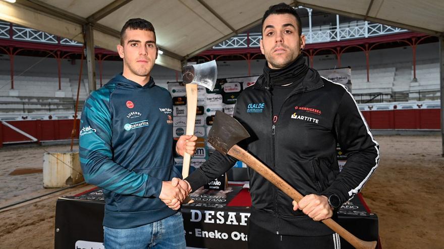 Iker Vicente y Eneko Otaño se miden el sábado en un duelo desigual
