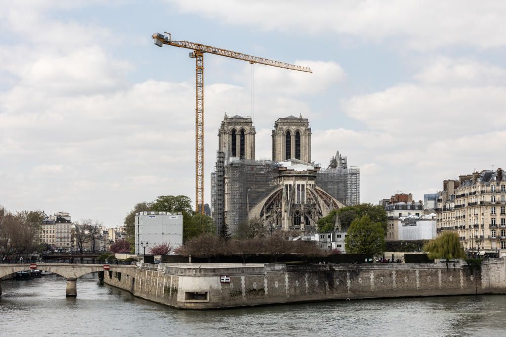 Notre Dame comienza a renacer tres años después del incendio