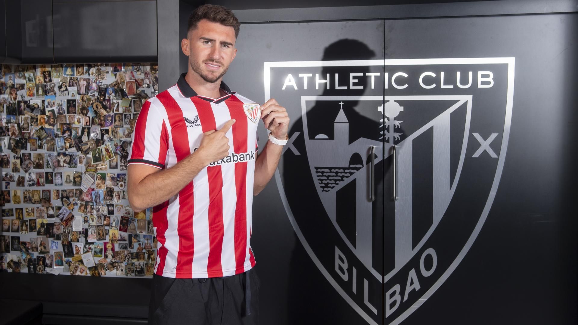 En imágenes: así luce de nuevo Laporte la camiseta del Athletic