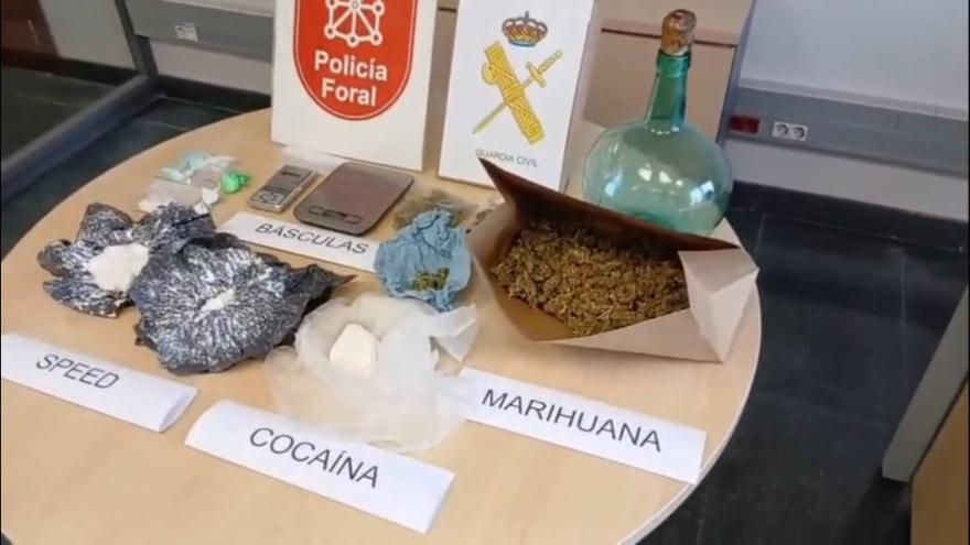 Detenida por tráfico de drogas en Artajona