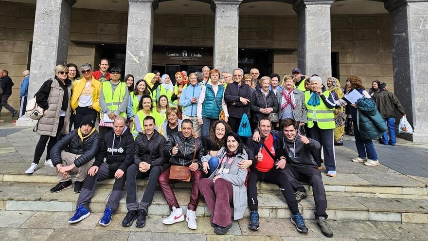 Agentes sociales reivindican en Laudio la diversidad cultural