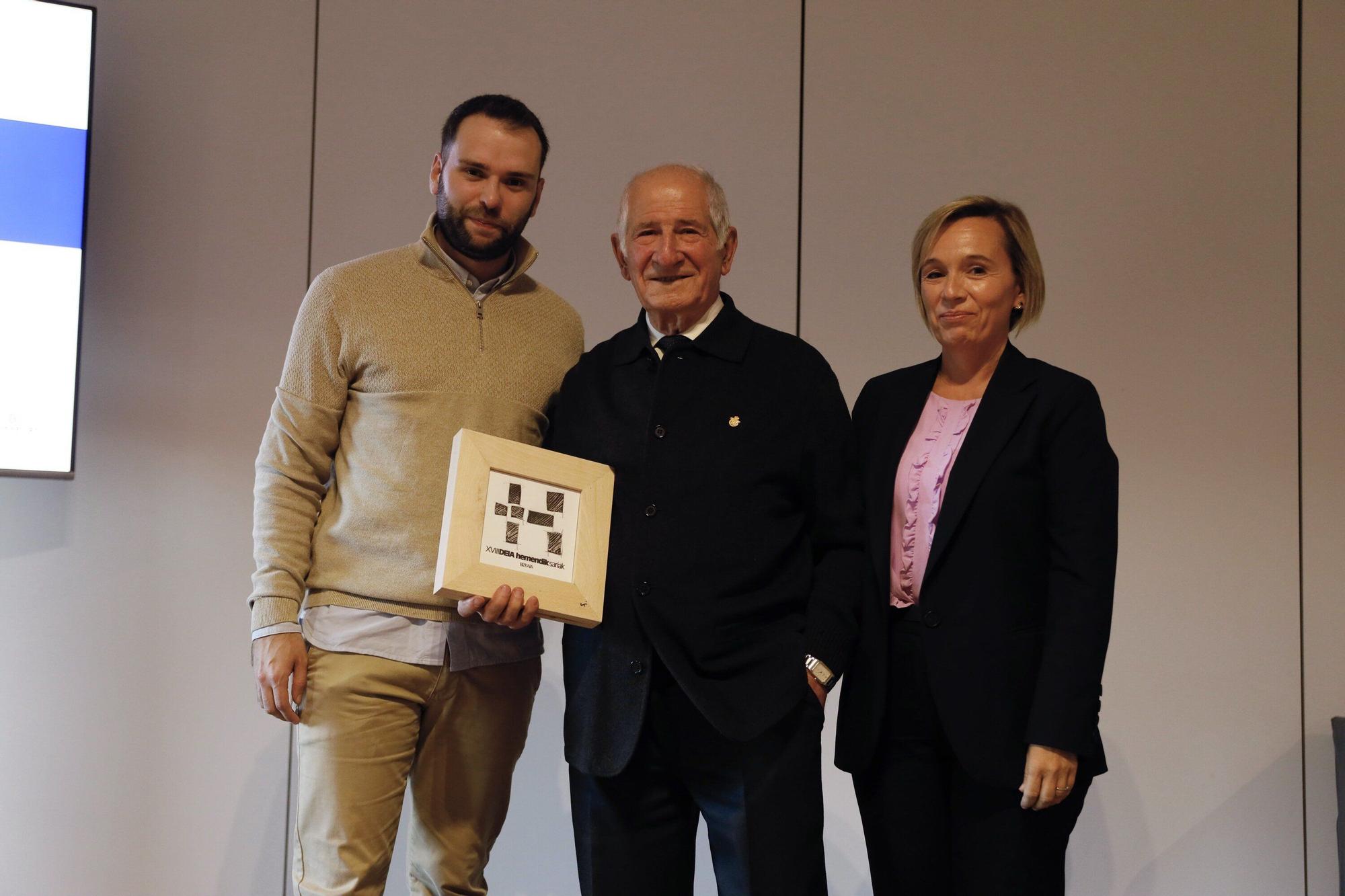 En imágenes: Entrega de los premios DEIA Laboral Kutxa Hemendik Sariak de la comarca Nerbioi-Ibaizabal