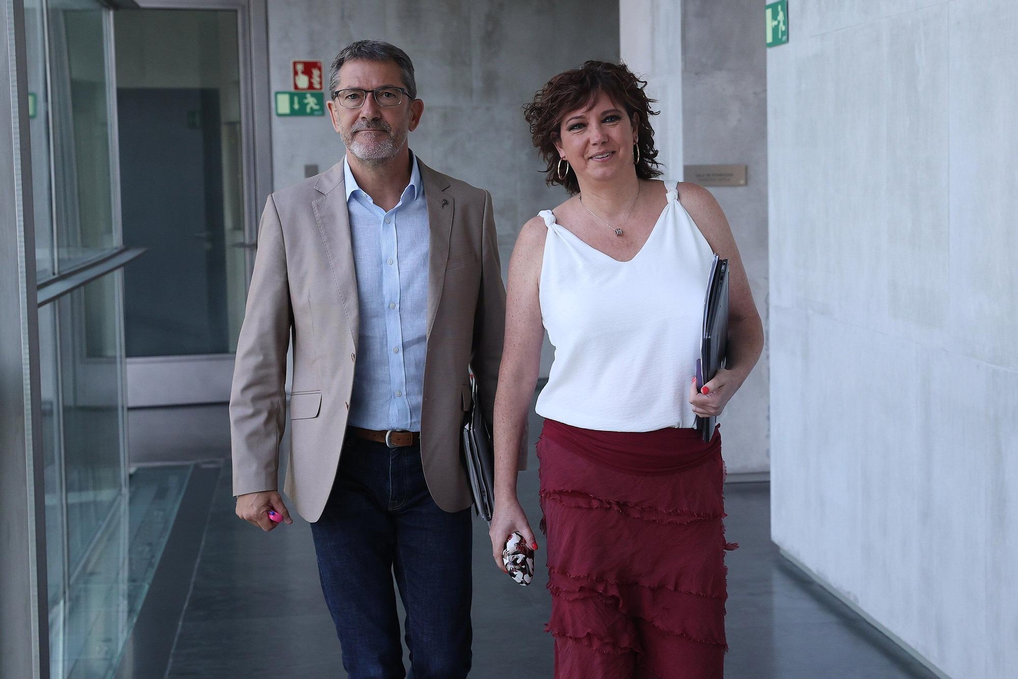 Imágenes de la primera sesión de la comisión de investigación