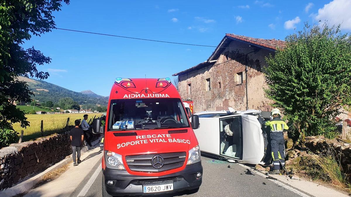 Imagen del accidente
