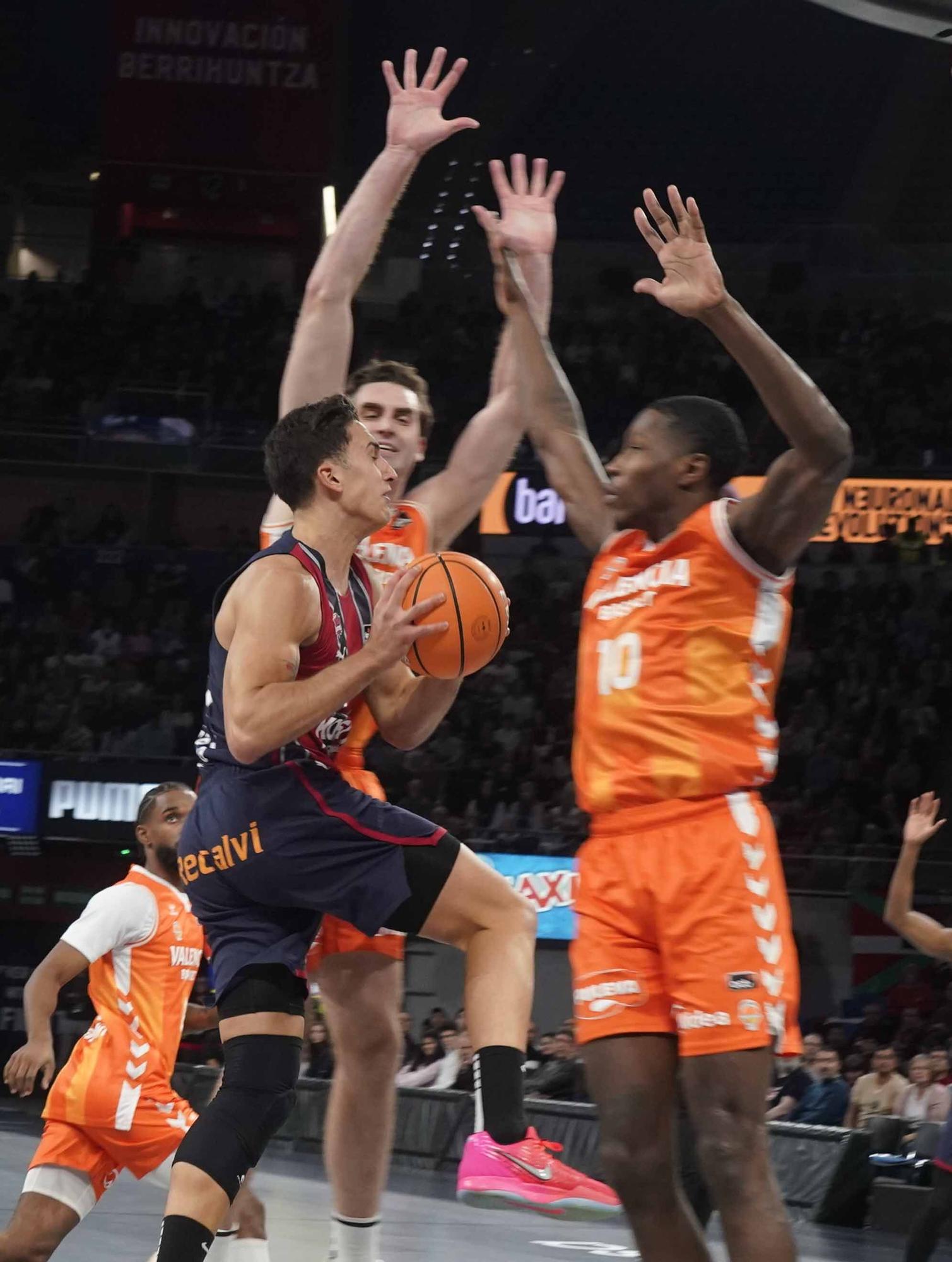 En imágenes: Derrota del Baskonia ante el Valencia Basket