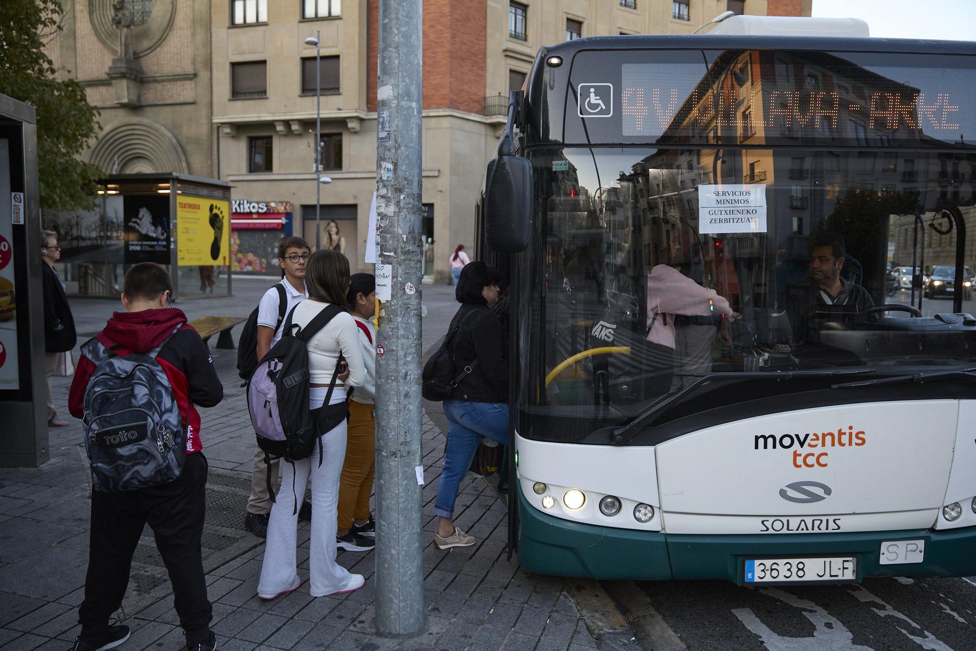 Huelga en el servicio de villavesas este martes 9 de septiembre