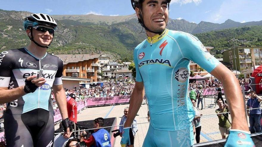Mikel Landa, cuarto hoy, asegura su tercera plaza en el podio