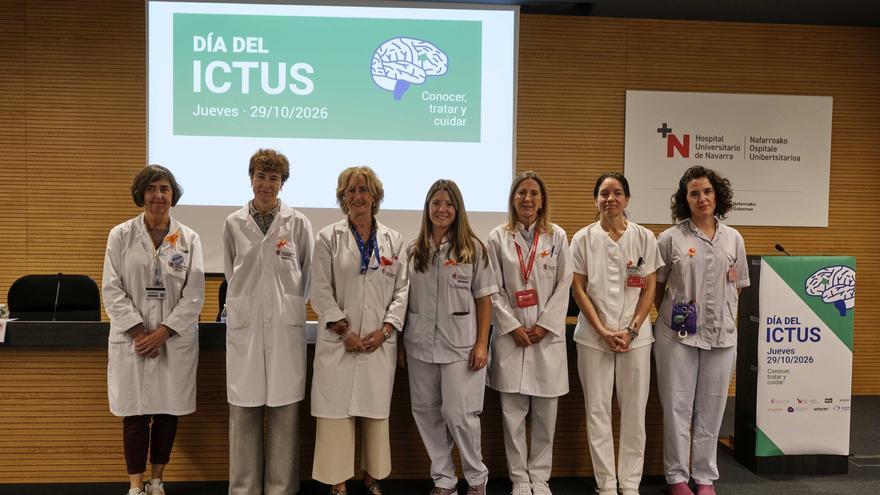 Hospital Universitario de Navarra treats stroke patient Mikel