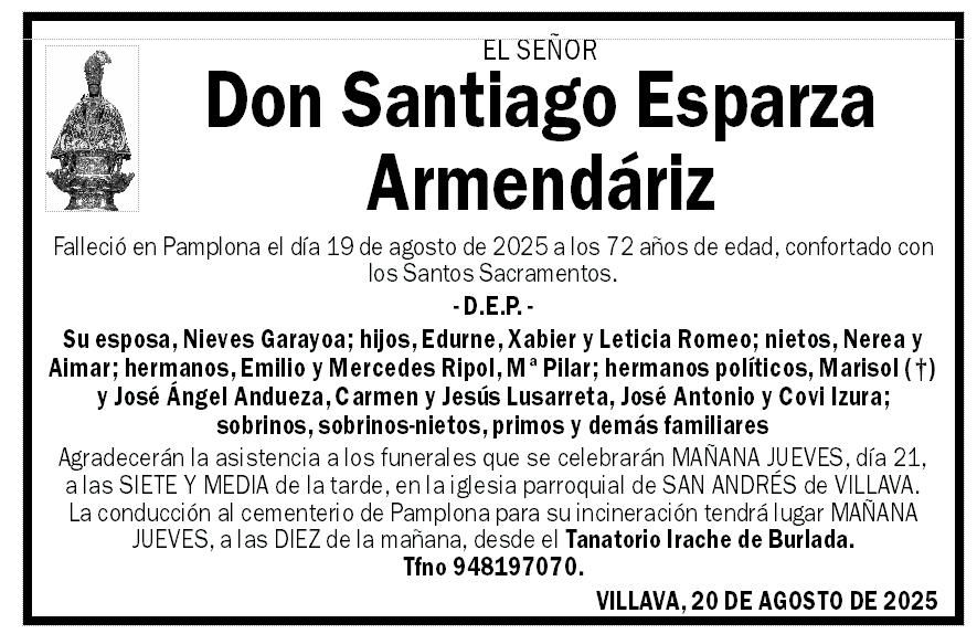 Santiago Esparza Armendáriz