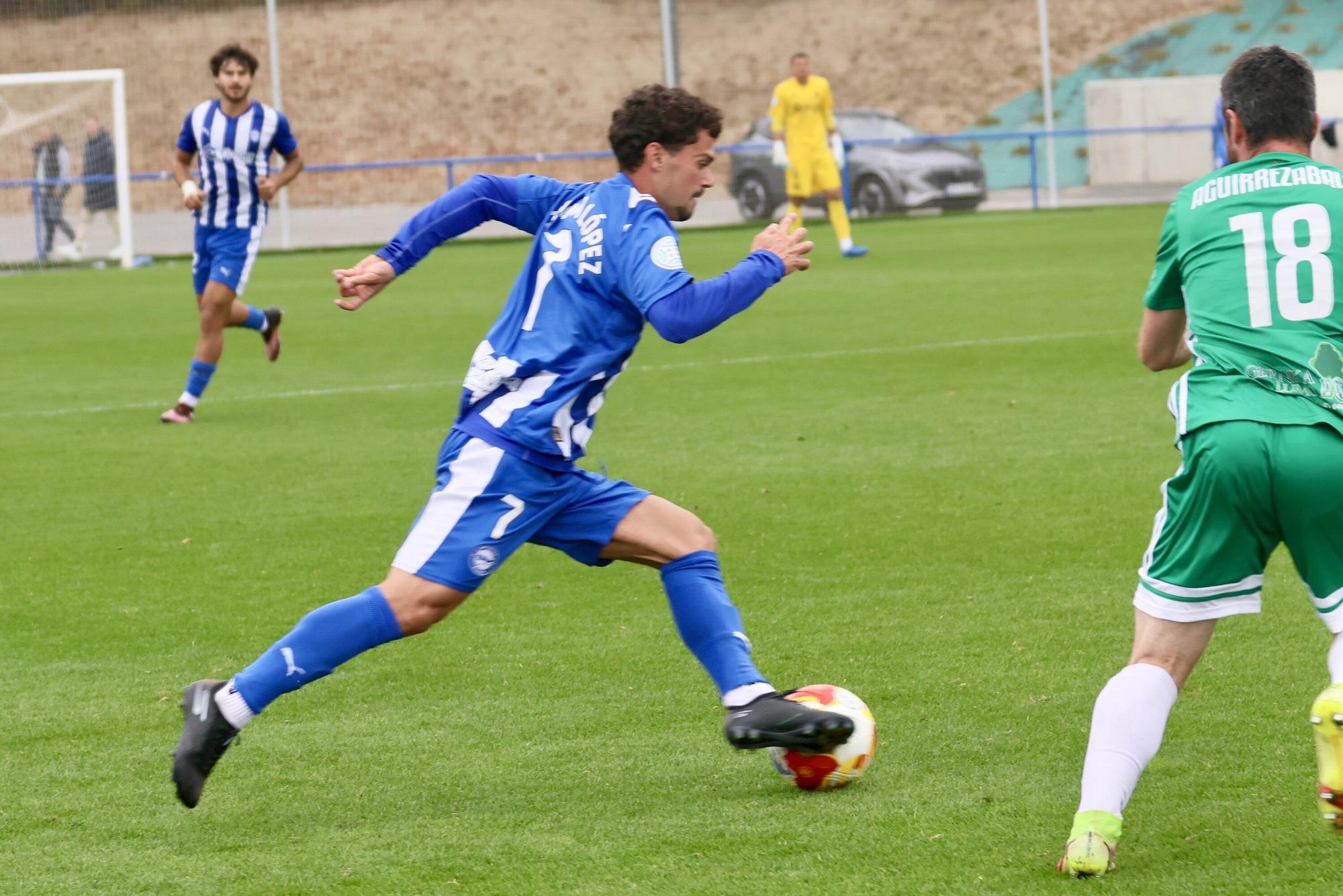 En imágenes: "Alavés B contra el Gernika"