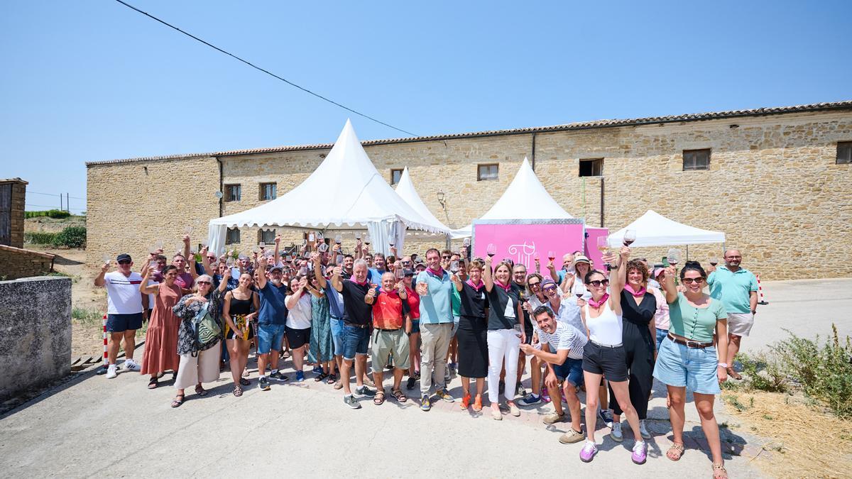 Participantes en la última edición de “Villa de Viñas, el festival en la Baja Montaña”.