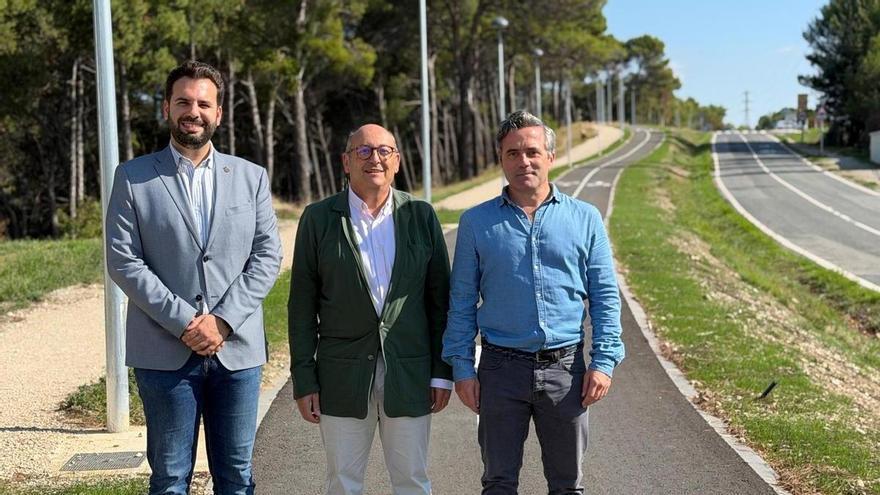 Un nuevo carril bici conecta ya Zizur Mayor y Cizur Menor
