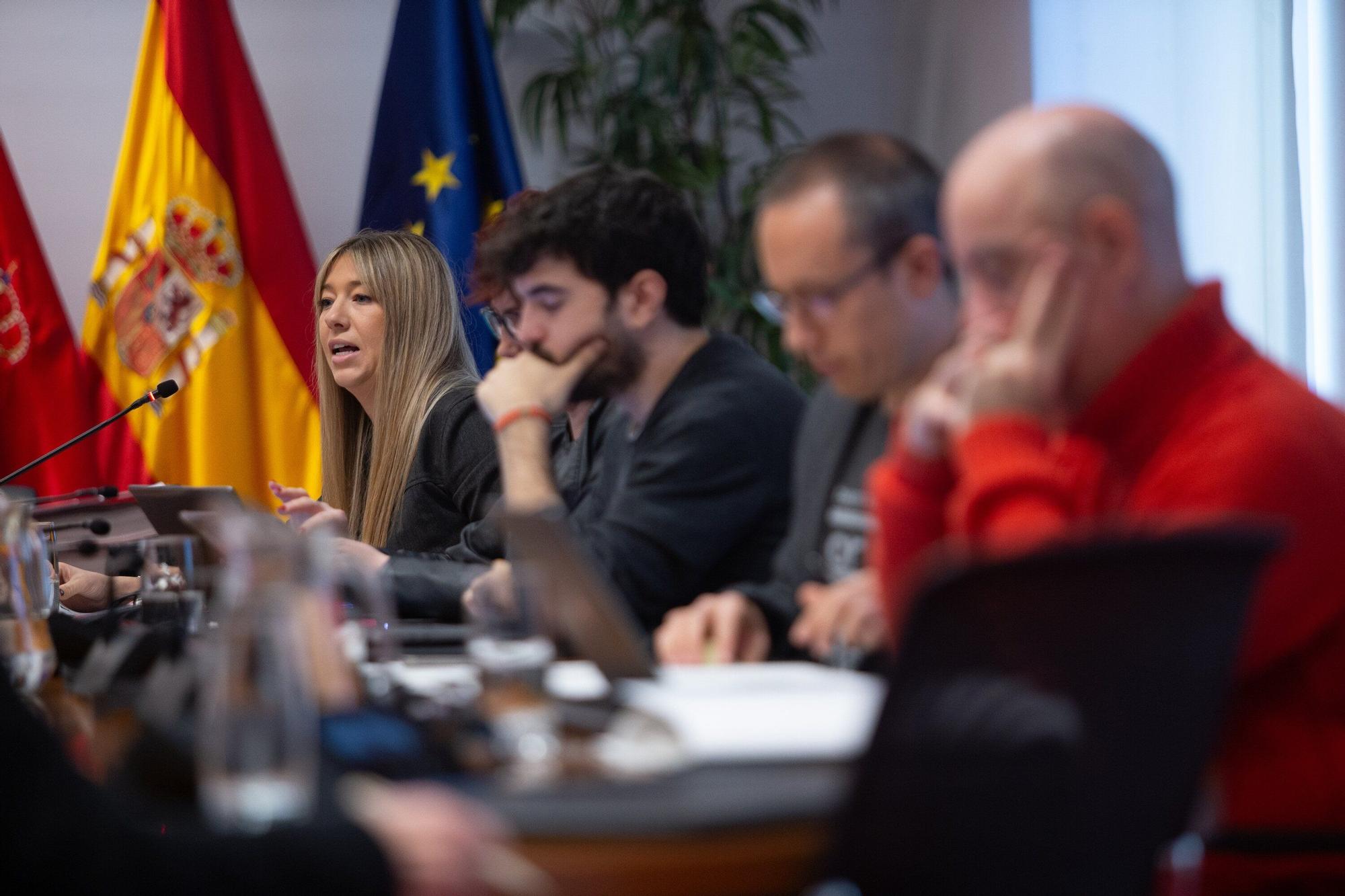 Fotos de la comisión de Economía y Hacienda