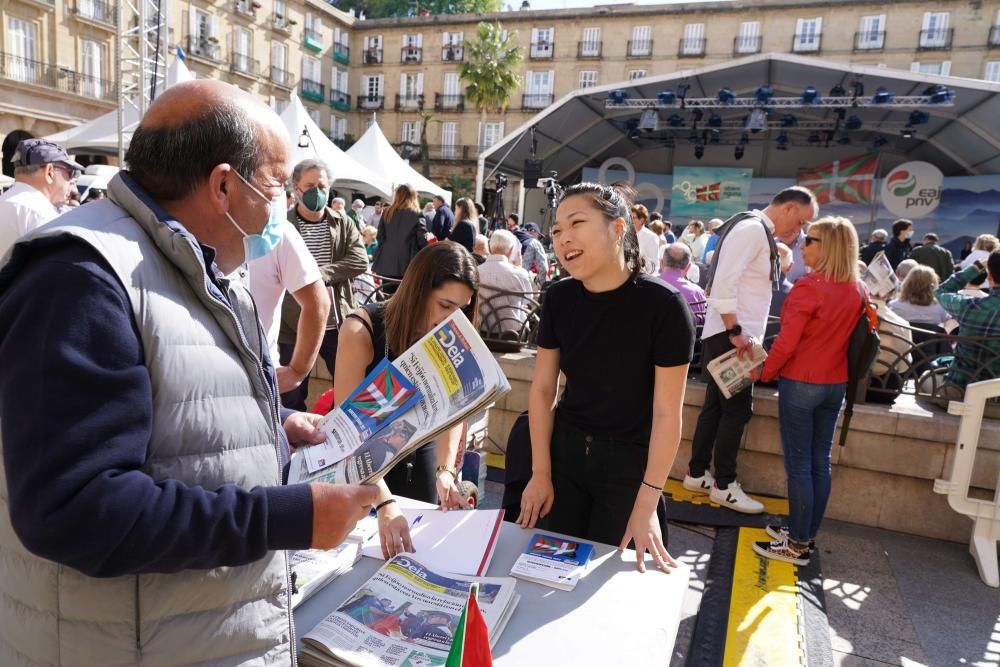 El Aberri Eguna regresa a las calles de Bilbao