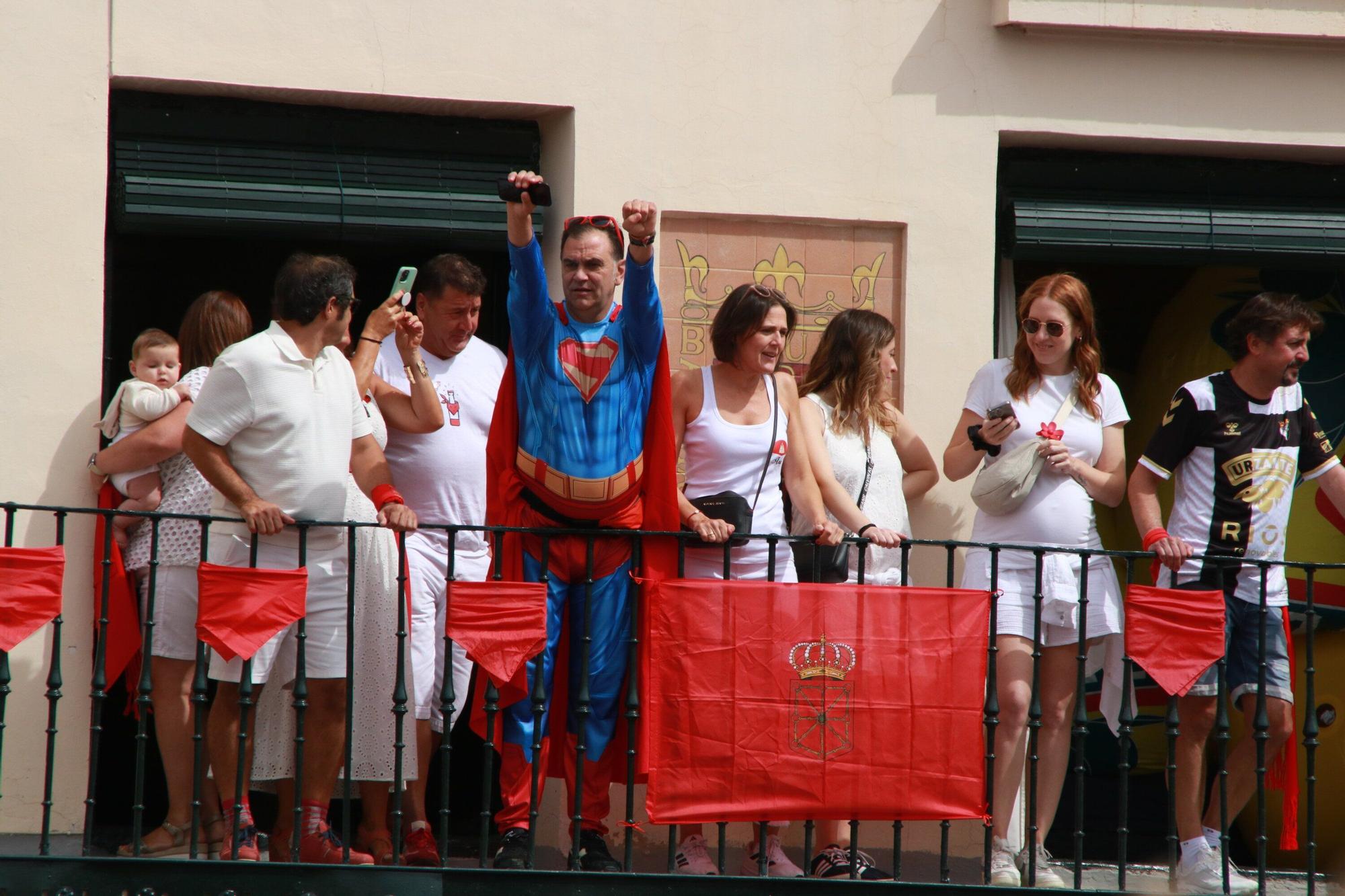 Fotos del cohete de las fiestas de Tudela 2025