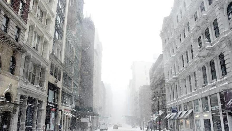 Tormenta de nieve en Nueva York