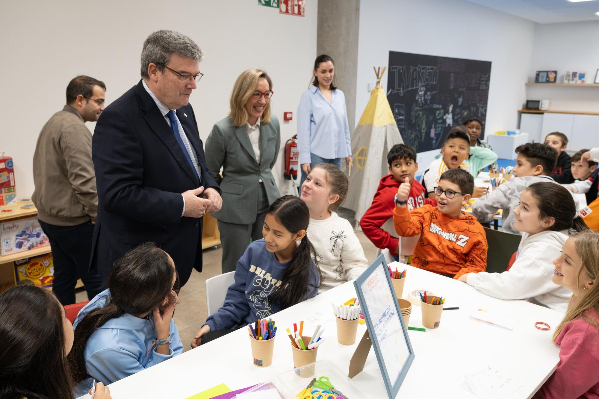 En imágenes: Bilbao inaugura los nuevos Haurgune y Kidegune