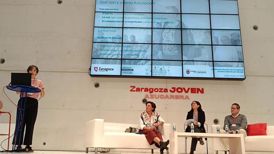 Pamplona, referente en Redes de Mayores para combatir la soledad vecinal