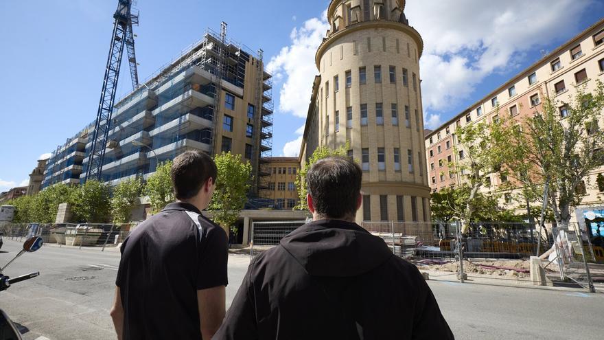 Adjudicatarios de Maristas, que siguen sin viviendas, salen a la calle para protestar