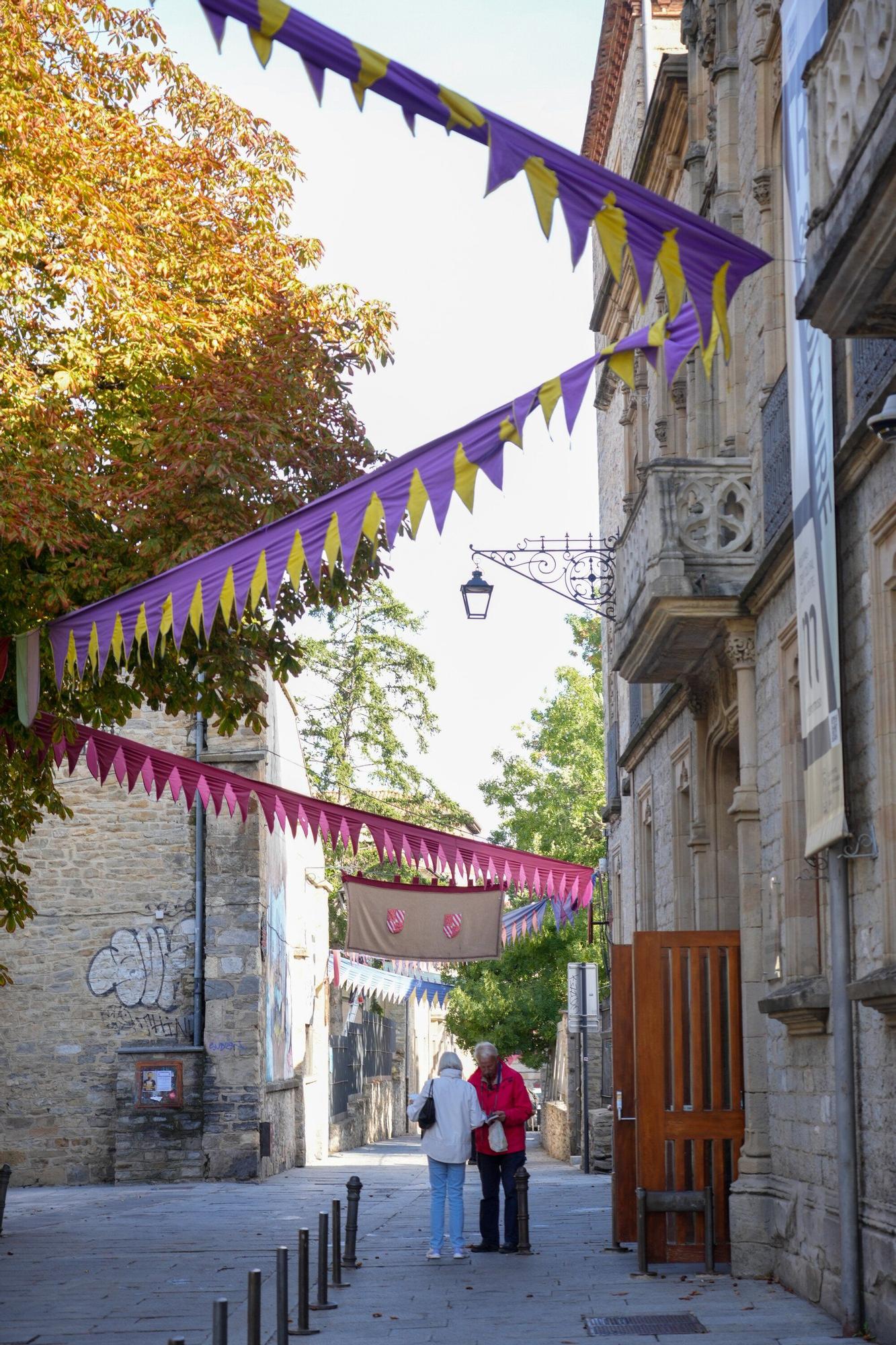 En imágenes: Vitoria se prepara para el Mercado Medieval