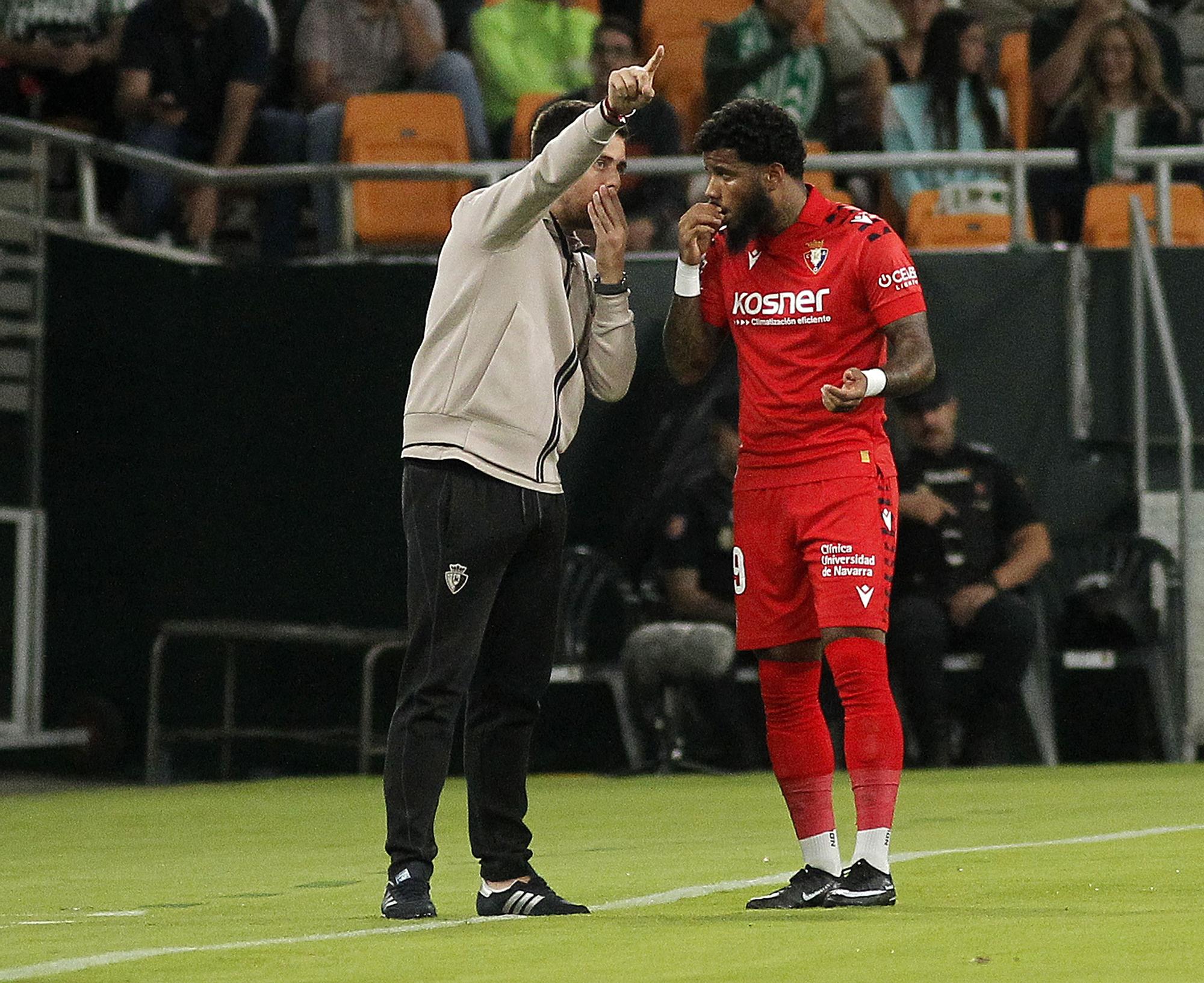 Fotos del partido entre Betis y Osasuna