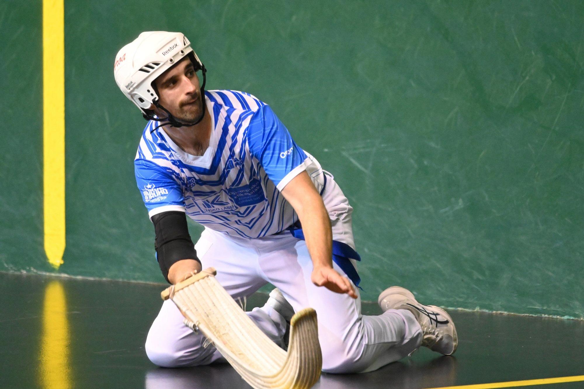 Aritz Juanenea supera a Endika Barrenetxea por 27-30 en la final del Individual Eusko Label de remonte.